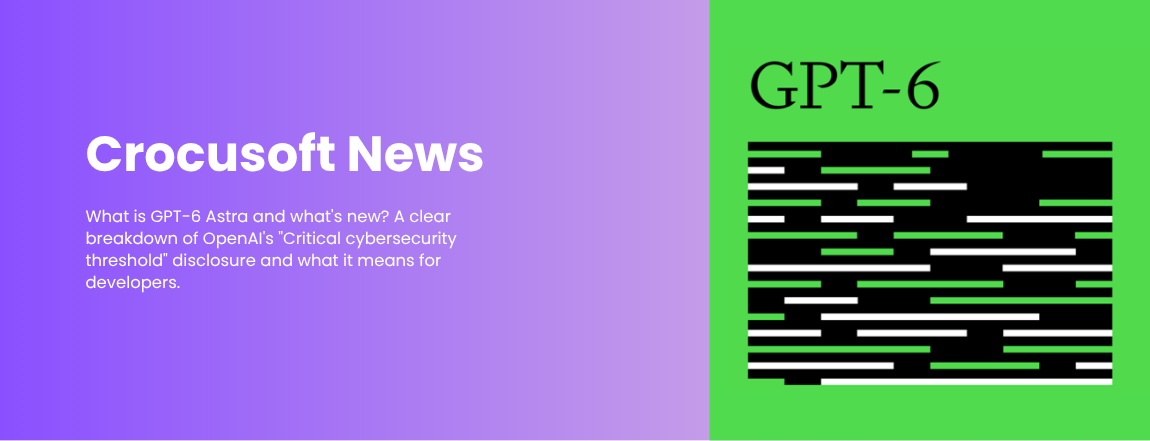 Diagram of the GPT-6 Astra release: new capabilities and the cybersecurity threshold