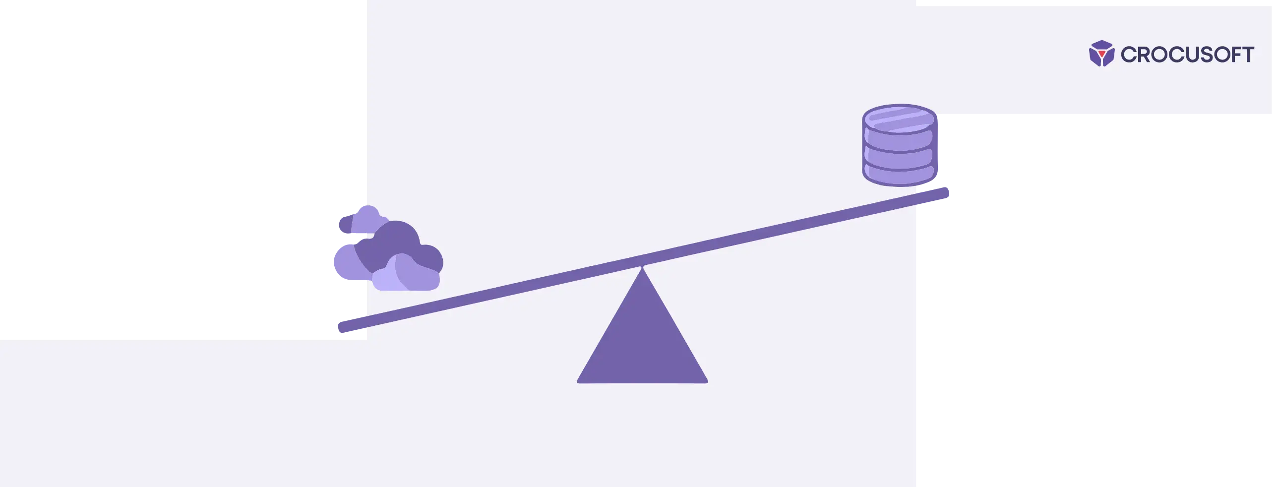 a scale to show the balance between SaaS and SaaP