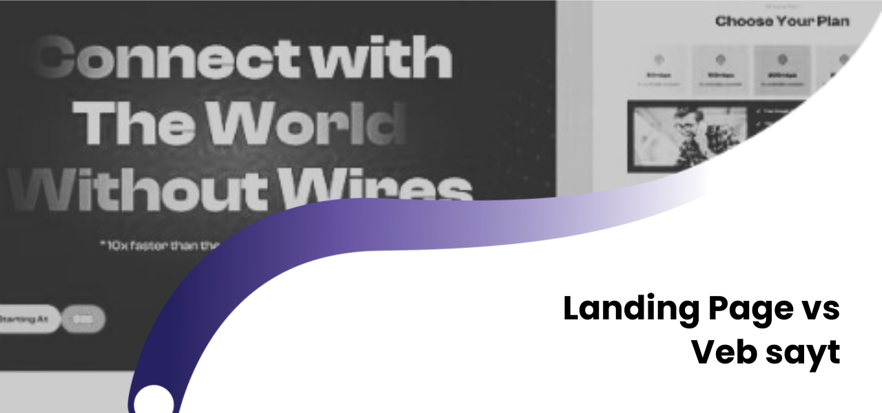 Landing page və vebsayt arasındakı əsas fərqlər