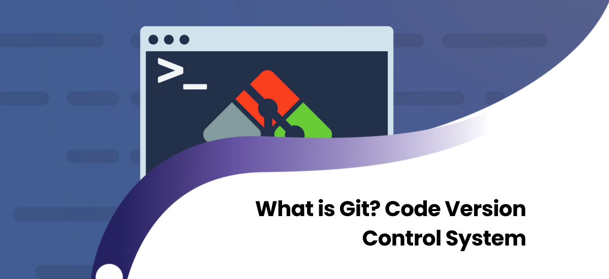 Diagram showing the working principle of the Git system managing software code versions