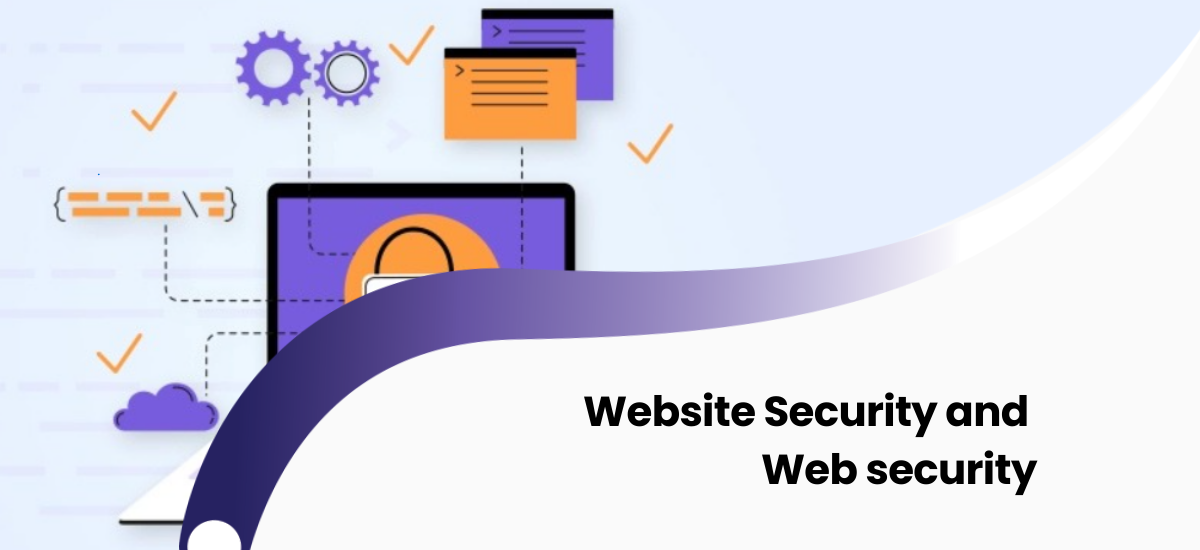 Website security padlock icon and secure connection diagram